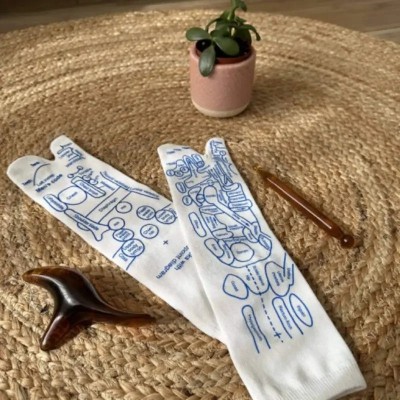 Acupressure Foot Massage Socks & Tools