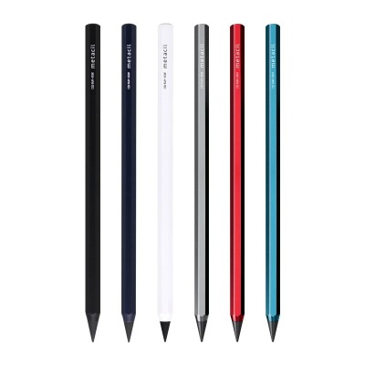 1 pc Metalic Pencil + Extra 2 pcs Nib