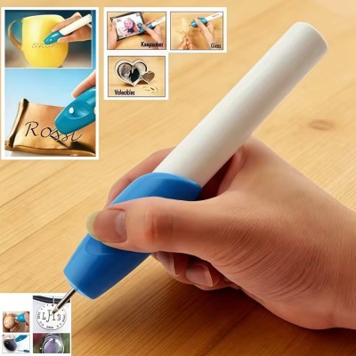 Precision Electric Engraving Pen Mini Wireless Engraving Pen Name Writing Engraving Tool for Crafts and DIY